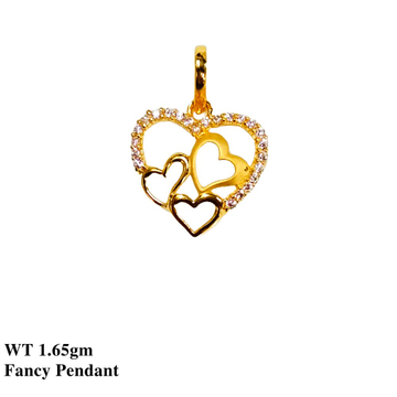 18K Fancy Pendant by 