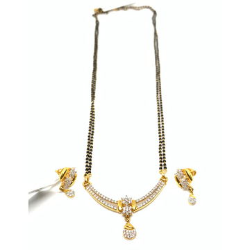 Designer Gold Mangalsutra Set by Rajasthan Jewellers Private Limited