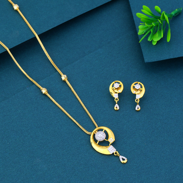916 gold Classic ladies necklace set by 