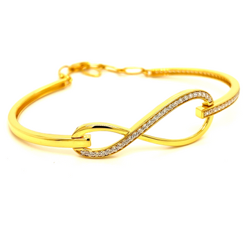 22K Dazzling Infinity Bracelet by 