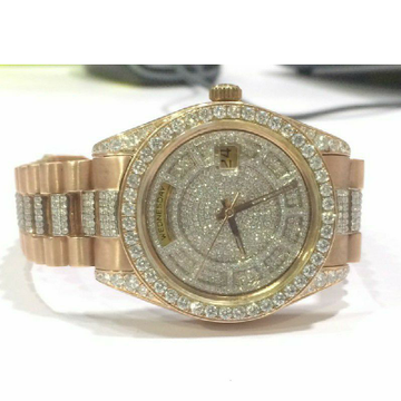 Real Diamonds Round Fully diamond Studded Moissanite Diamond Men's Hip Hop  Trendy Watch Manufacturer at Best Price in Surat, Gujarat