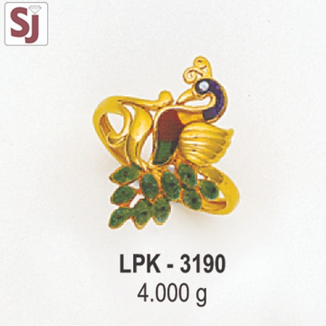 Peacock Ladies Ring Plain LPK-3190