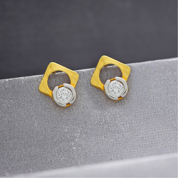 Enchanting 18carat gold earrings