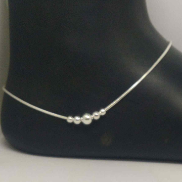 925  sterling Silver  Delicate   bolls  Payal / An... by 