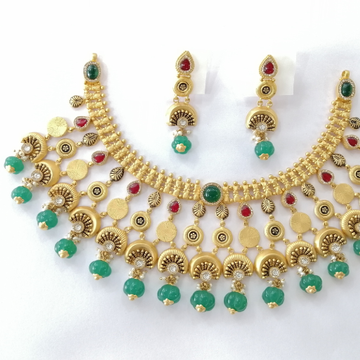 916 Gold Fancy Antique Jadtar Kundan Traditional S... by 
