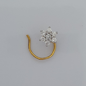 Real diamond nosepin by Madhav Jewellers (TankaraWala)