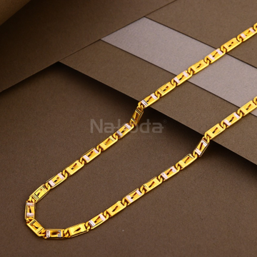 22KT Gold Hallmark Classic Mens Chock Chain MCH05
