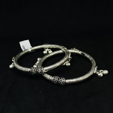 latest silver baby bangles 