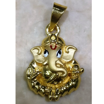 22kt gold casting classic lord ganesha pendant by 