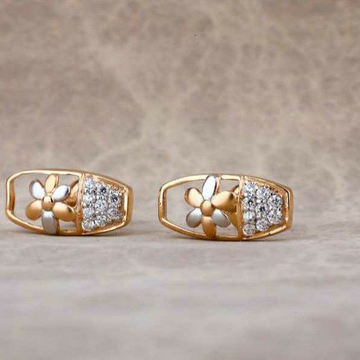 18 Carat Rose Gold Antiq Ladies Earrings RH-LE691