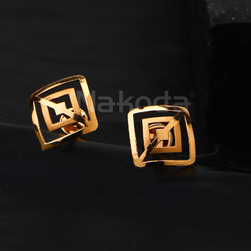 750 Rose Gold Fancy Women' CZ Earring RE238