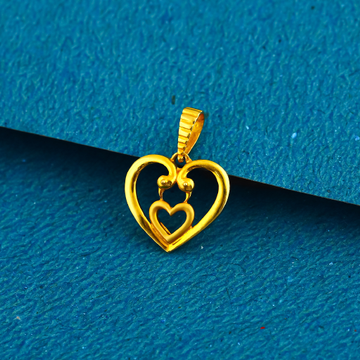 22K Gold Daily Wear Design Pendant  by 