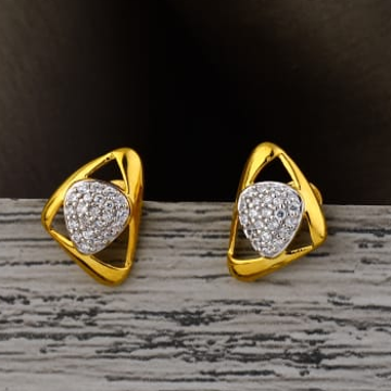 22KT Gold Hallmark Gorgeous Ladies Tops Earring LT...