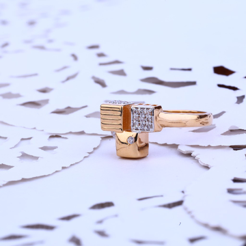 Rose Gold Delicate Ladies Ring-RLR103
