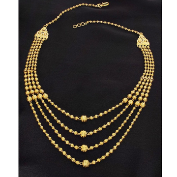 vertical gold mala