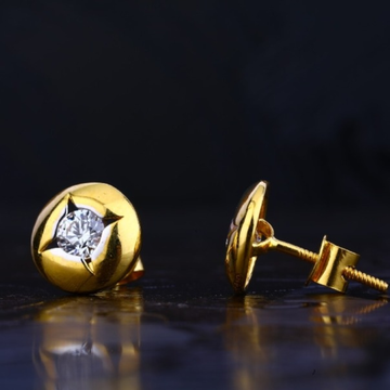 22 carat gold classical ladies earrings RH-LE642