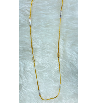 916 Gold Pipe Chain by Ranka Jewellers