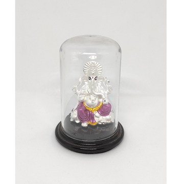 Silver Ganeshji Idol by Rajasthan Jewellers Private Limited