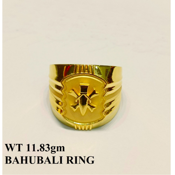 22K Bahubali Knight Ring by 