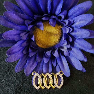 916 gold fancy gold with diamond pendant by 