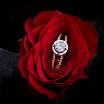18KT Real Diamond Ladies Marquise Ring by 