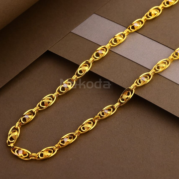 22CT Gold Men's Classic Choco Chain MCH49