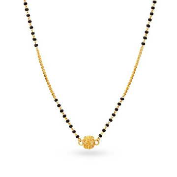Gold Delicate mangalsutra by 