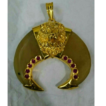22KT Artificial Vagh Nakh Gold Pendant