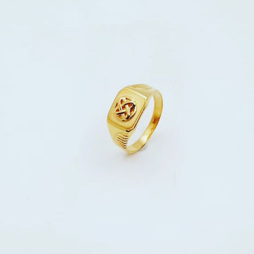 Buy quality 916 gold mercedes designs gents classic ring in Ahmedabad