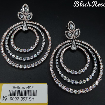 Beautiful diamond earrings#536