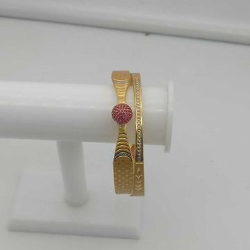 22KT Gold Fancy Copper Kadali Design by Saideep Jewels