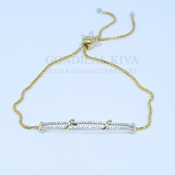 18kt gold bracelet gbr13 by 