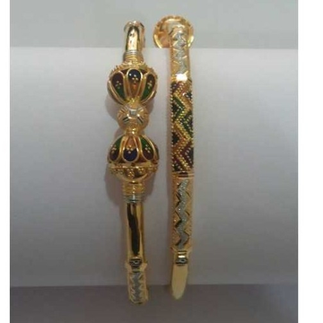 22KT Gold Fancy Pipe Kadli by 