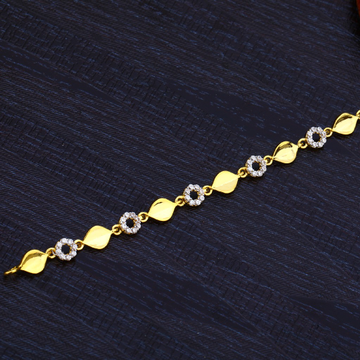 Ladies Gold Bracelet-LB186