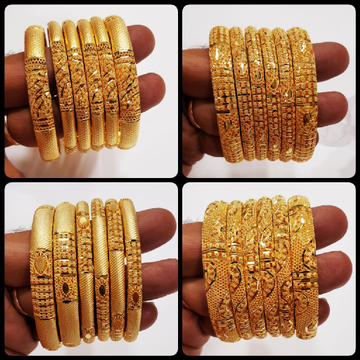 Fancy bangle 22kt 916 by Aaj Gold Palace