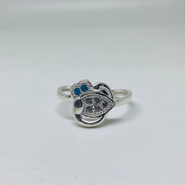 Silver Ladies Ring