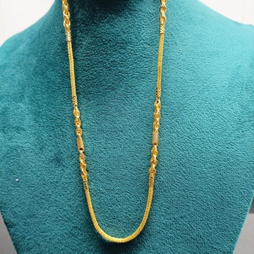 916 Gold Fancy Chain by Suvidhi Ornaments