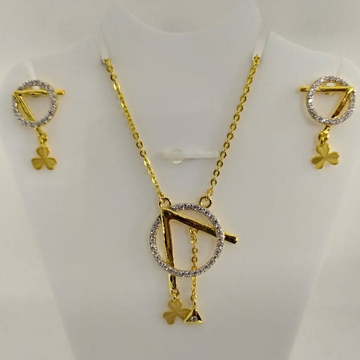 916 gold cz dokiya with earrings by 
