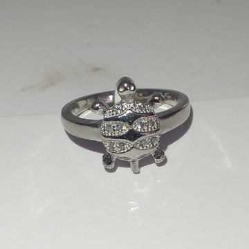 92.5 Silver Parnika Little Tortoise Ring by 