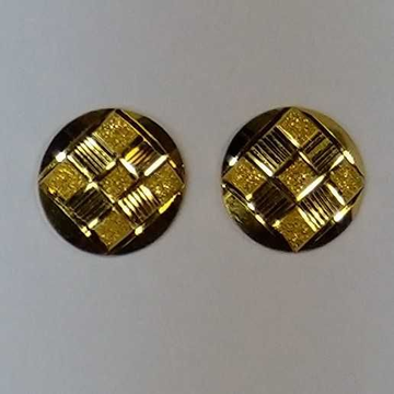 916 Gold Fancy Earrings Akm-er-154 by 