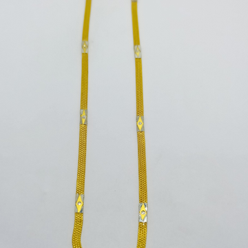 22k gold chain 19in for Mens by Suvidhi Ornaments