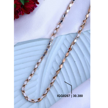 18K Gold Stylish Chain by Gold & Silver Palace