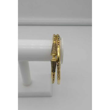 22KT Gold Classic Designer Copper Kadali by Saideep Jewels