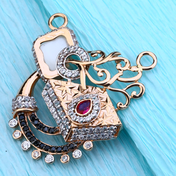 18KT Rose Gold  Gorgeous CZ  Mangalsutra Pendant R...
