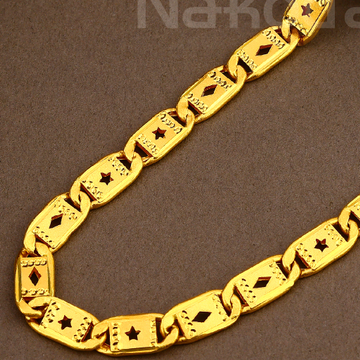 22kt gold gentlemen's choco chain mch08