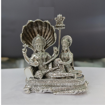 Pure silver idol of lakshmi narayan in Shirsagar P... by 