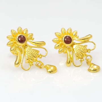 22 carat gold Antique ladies earrings rh-le802