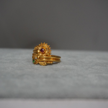 916 Gold Handmade Fancy Rings 242R78