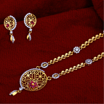 916 Gold  Ladies Classic     Chain Necklace CN43