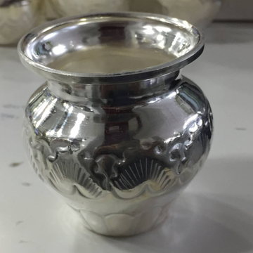 Silver  designer  kalash for home temple ( Loti )... by 